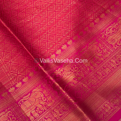 50% less - Offer Saree - Semi Banarasi Saree   - VVDS006