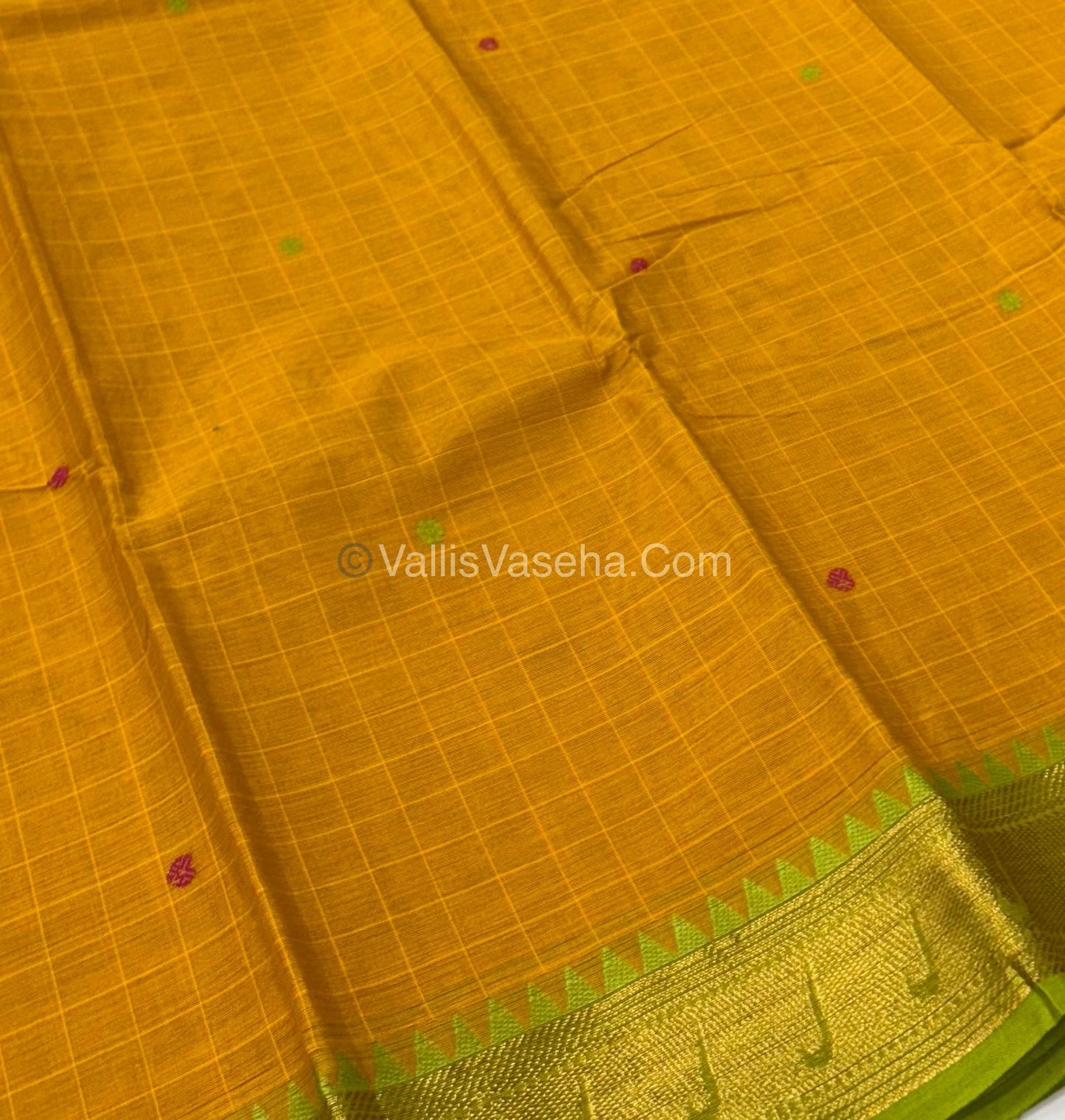 Kanchi Cotton Saree - VVKCS014