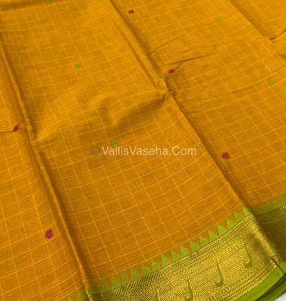 Kanchi Cotton Saree - VVKCS014