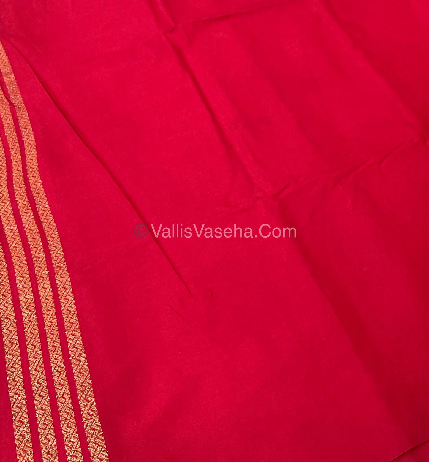 Mulberry Semi Silk - Red Shade - VVMSS003