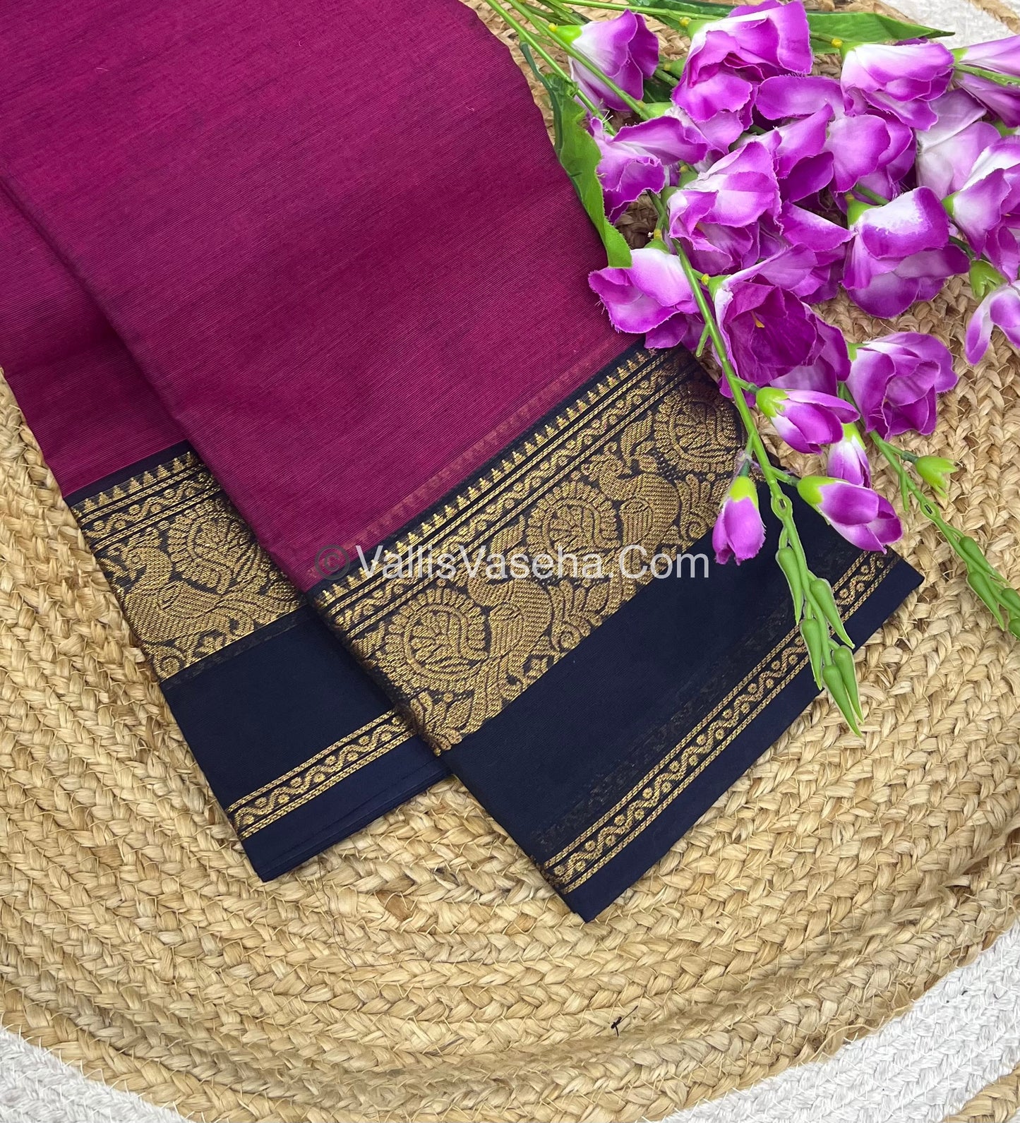 Kanchi Cotton Saree - VVKCS015