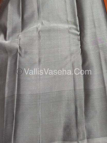 Half Mix - Pure Soft Silk Saree - VVPSS075