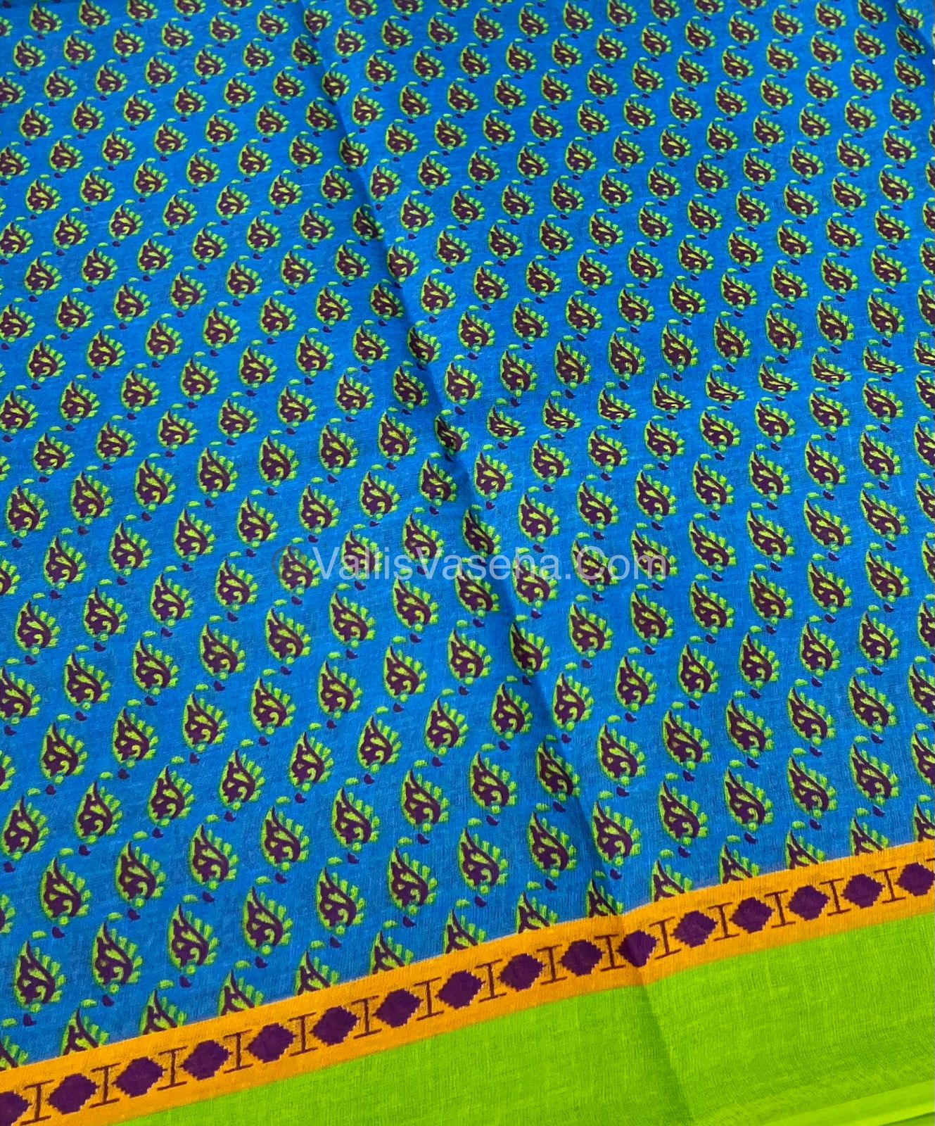 Pure Cotton Voile Saree | VVPVS001