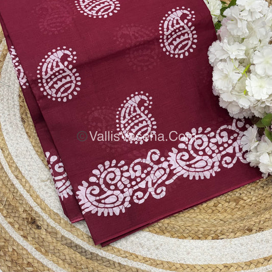 Pure Cotton Voile Saree | VVPVC002