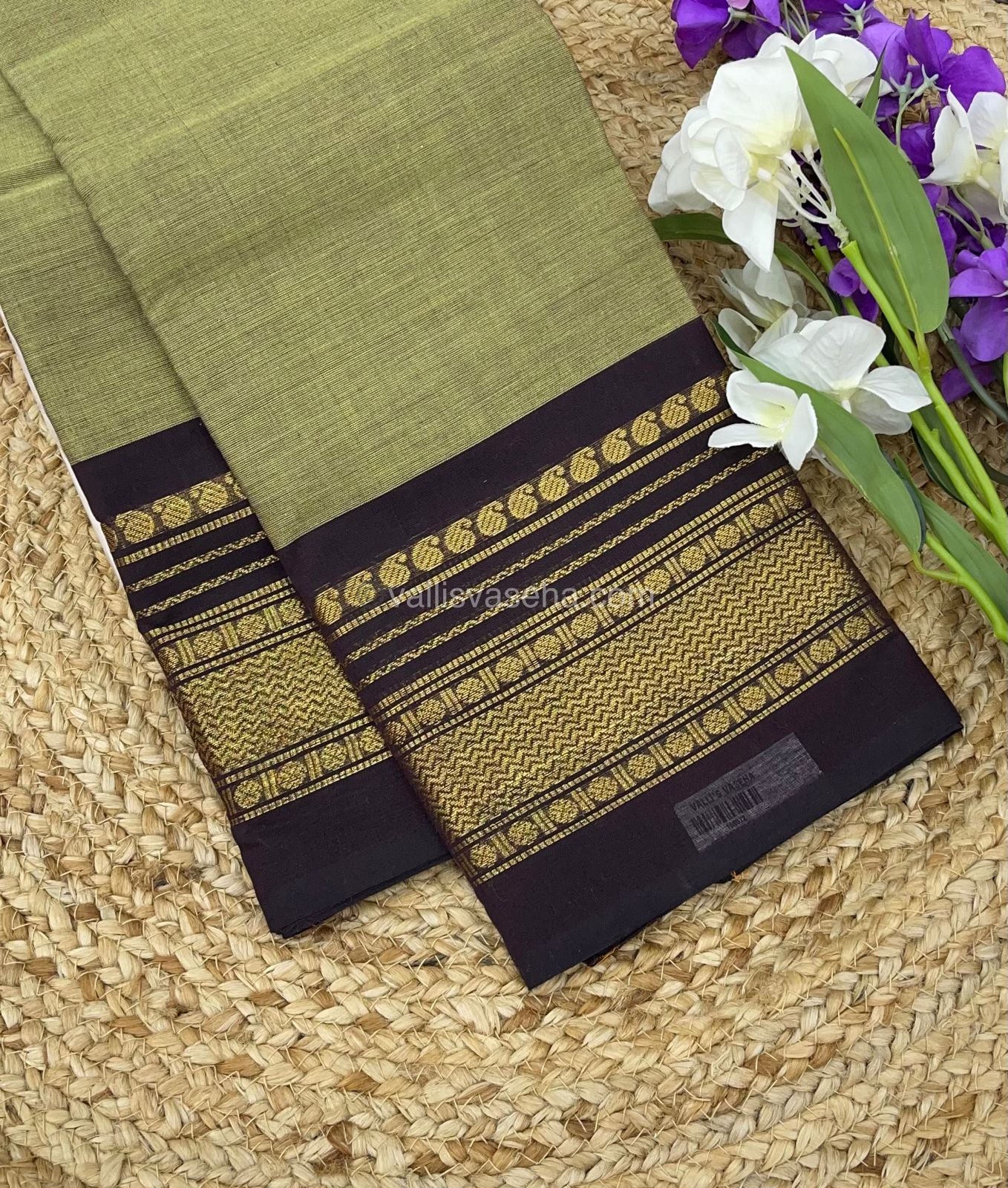 Kanchi Cotton Saree - VVKCS006