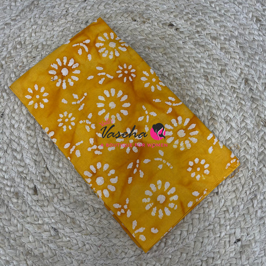 Blouse Bit - Pure Cotton - Batik Printed - 1 mtr - VVBB001