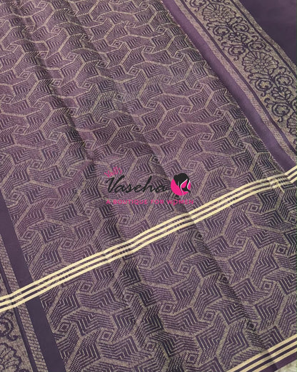Half Mix - Pure Soft Silk Saree - Retta Petta Border - VVPSS154