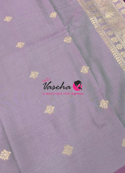 Semi Soft Silk - Onion Pink With Purple - VVSSS038