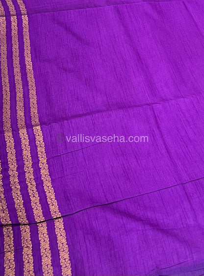 Mulberry Semi Silk - Purple Shade - VVMS001