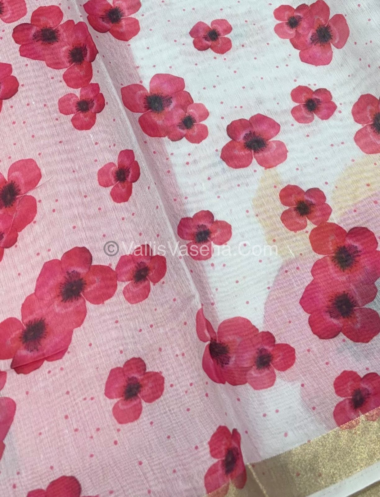 30% less - Offer Saree - Mixed Cotton Saree - VVDS003