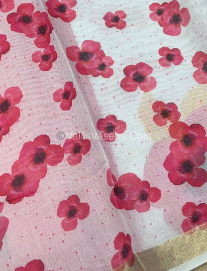 30% less - Offer Saree - Mixed Cotton Saree - VVDS003