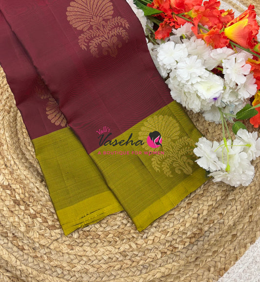 Half Mix - Pure Soft Silk Saree - VVPSS083