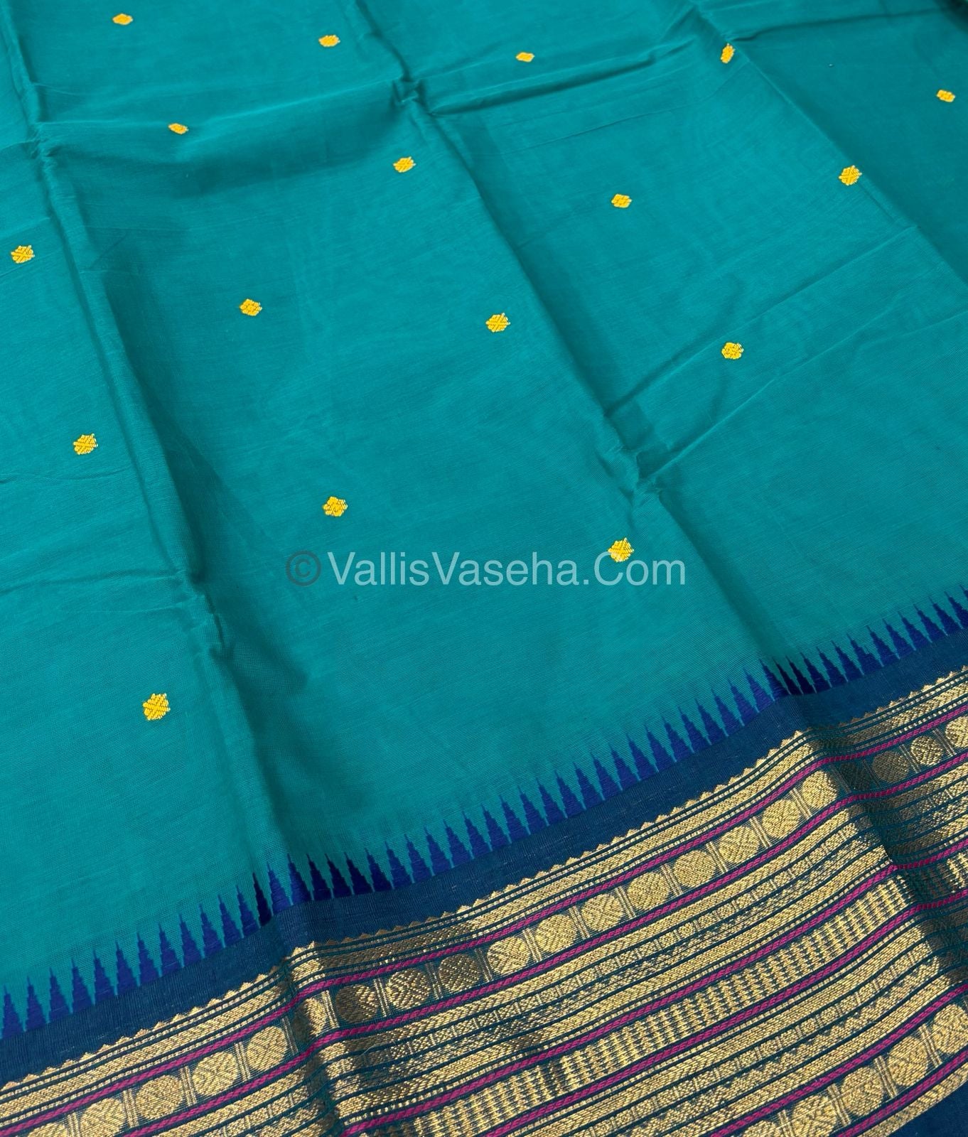 Kanchi Cotton Saree - VVKCS017