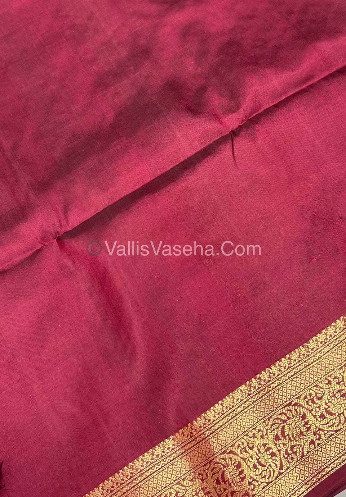 Pure Soft Silk Saree - Kanchi Border - VVPSS015