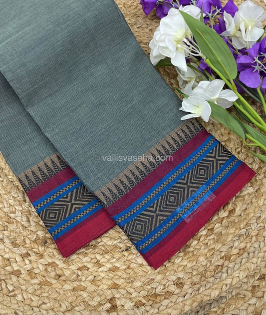 Kanchi Cotton Saree - VVKCS005