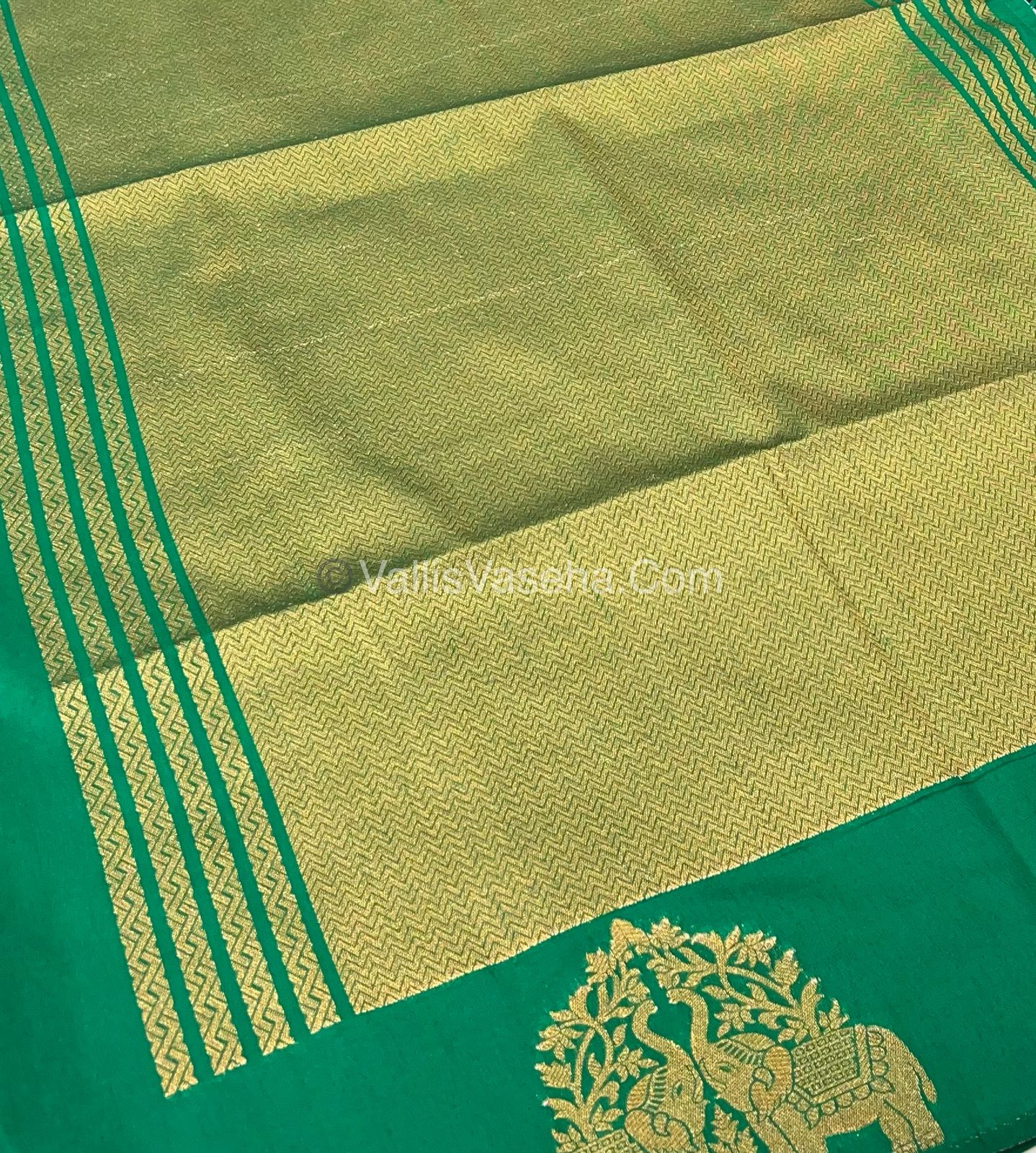 Mulberry Semi Silk - Green Shade - VVMSS003
