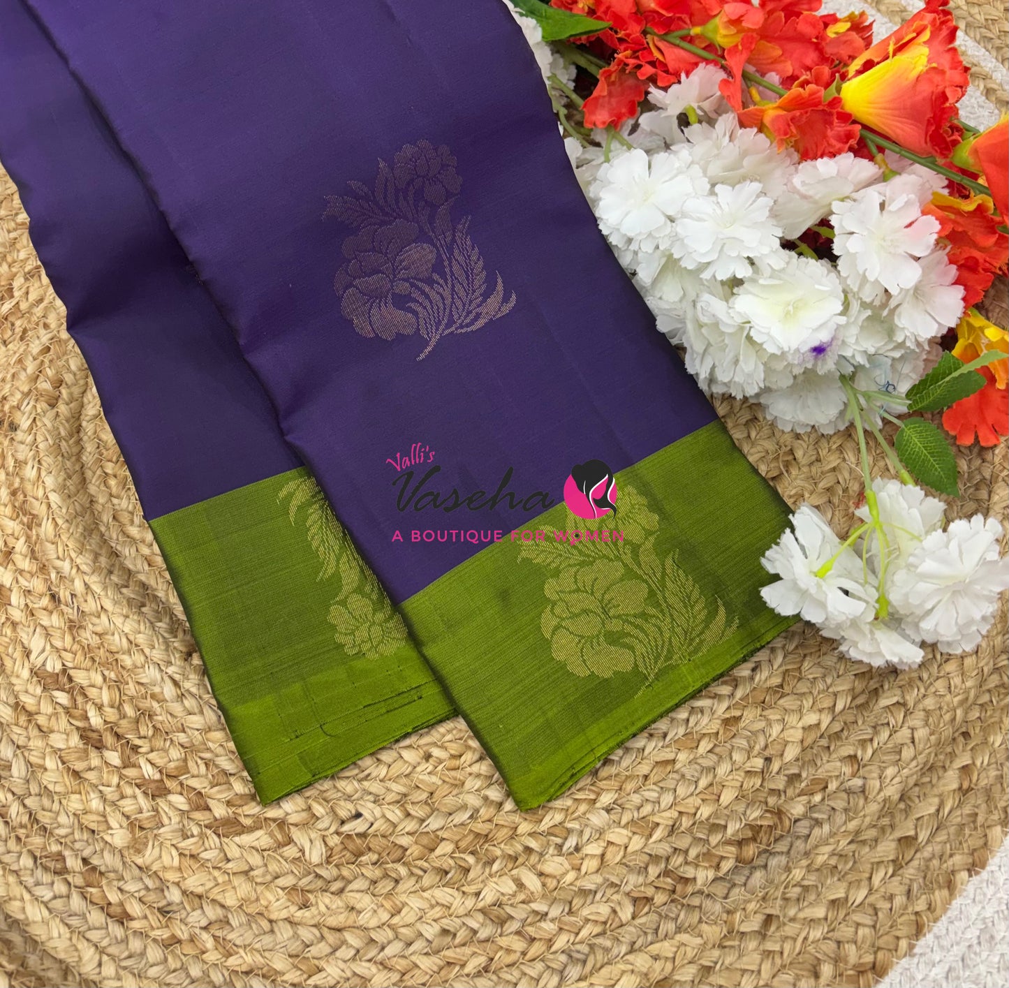 Half Mix - Pure Soft Silk Saree - VVPSS083