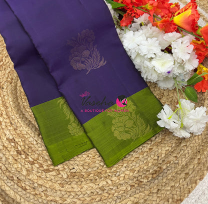 Half Mix - Pure Soft Silk Saree - VVPSS083