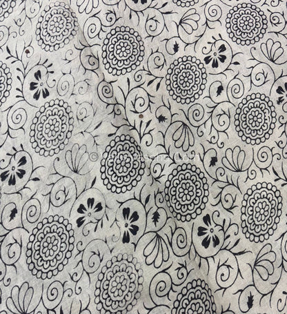 Pure Kalamkari Cotton Saree - VVPKC002