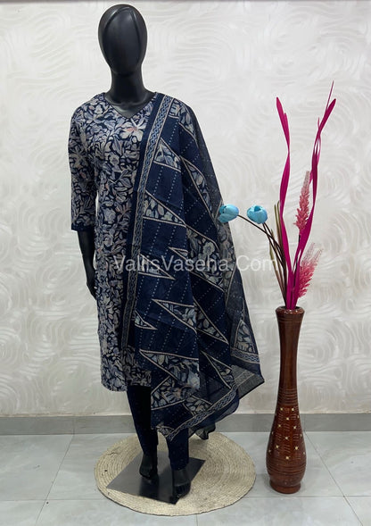 Ready Made - Salwar, Kameez & Duppatta(3pc) - Printed - VVRBS002