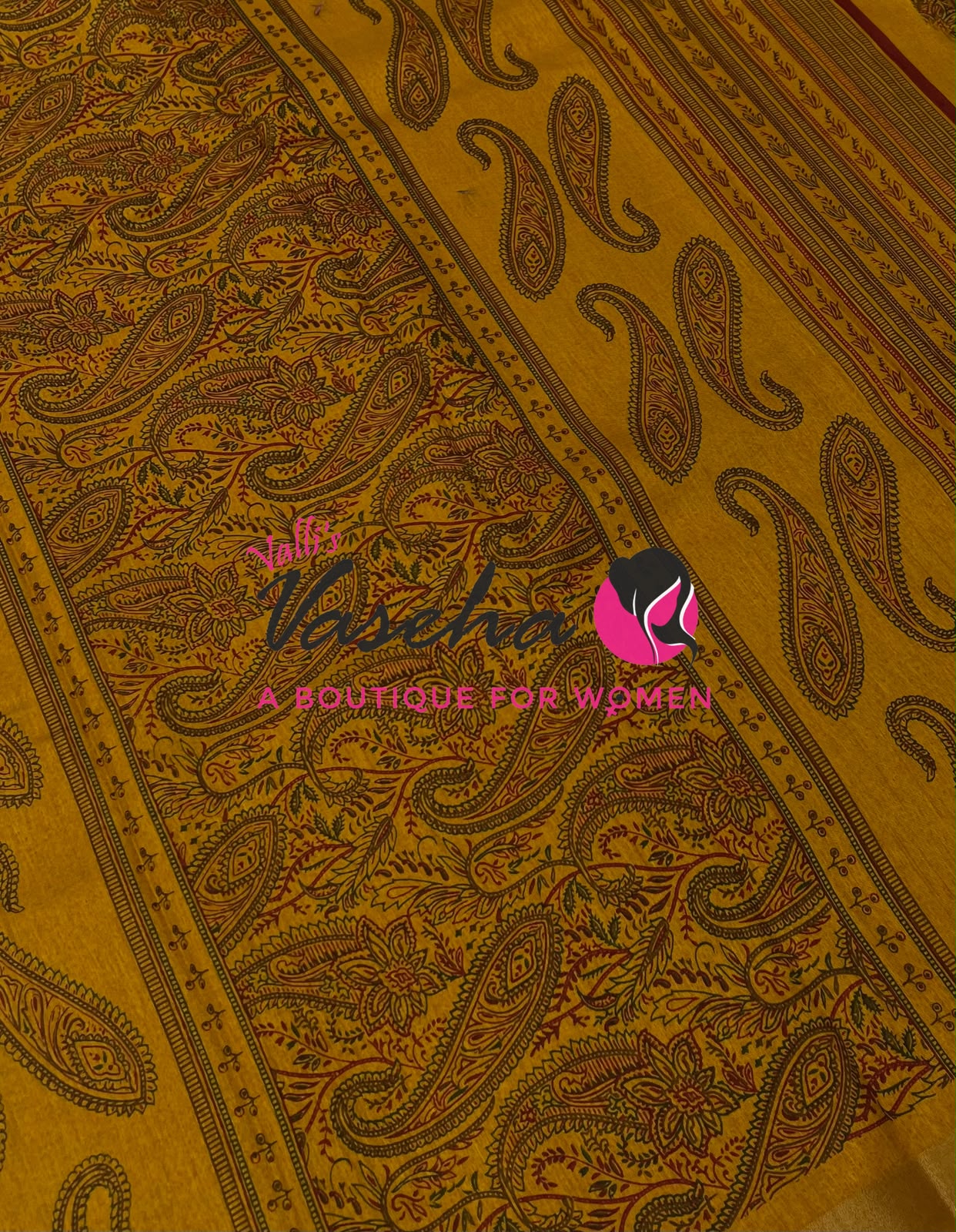 Casual Wear - Fancy Printed Silk  - Yellow Shade - VVFPS001