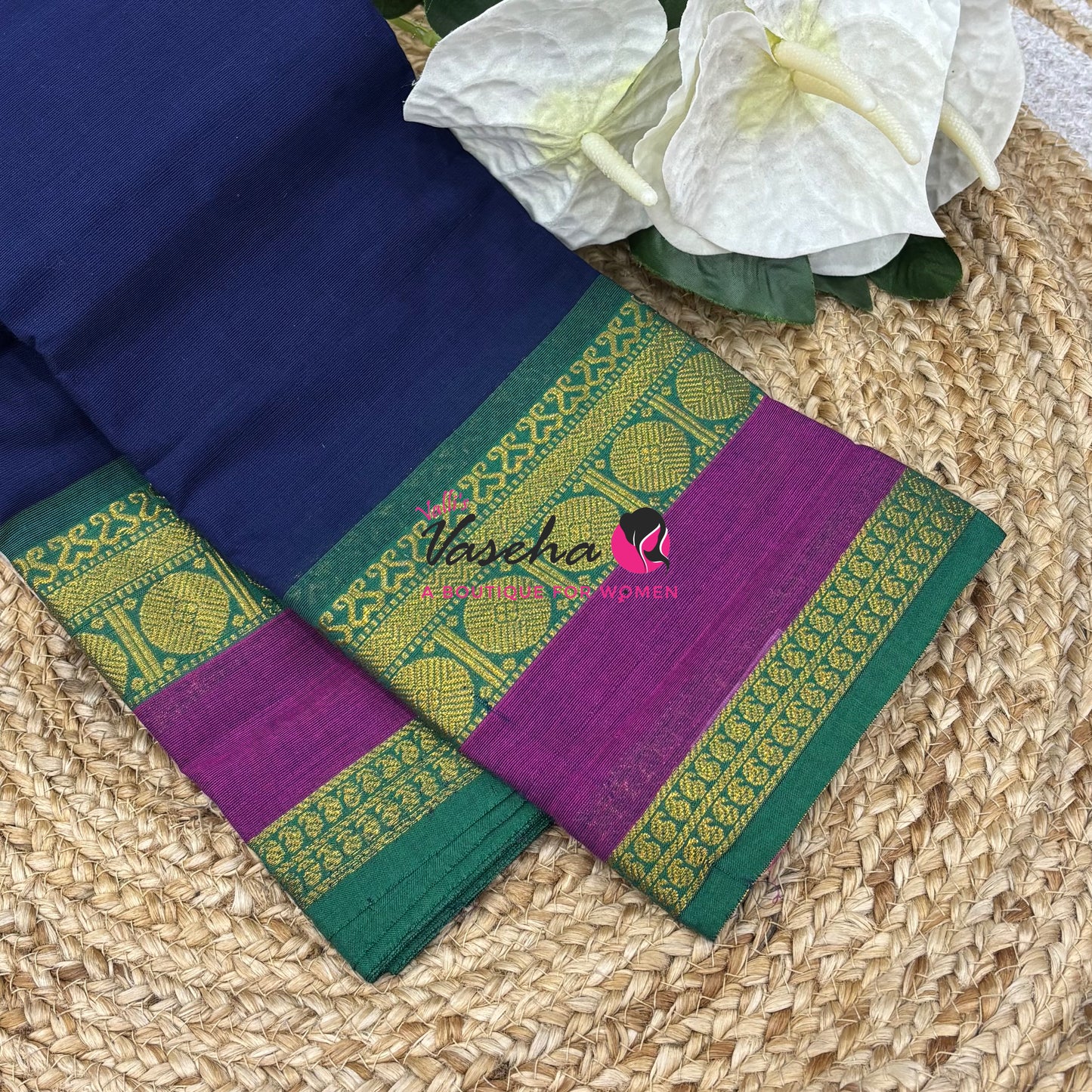 Kanchi Cotton Saree - VVKCS028