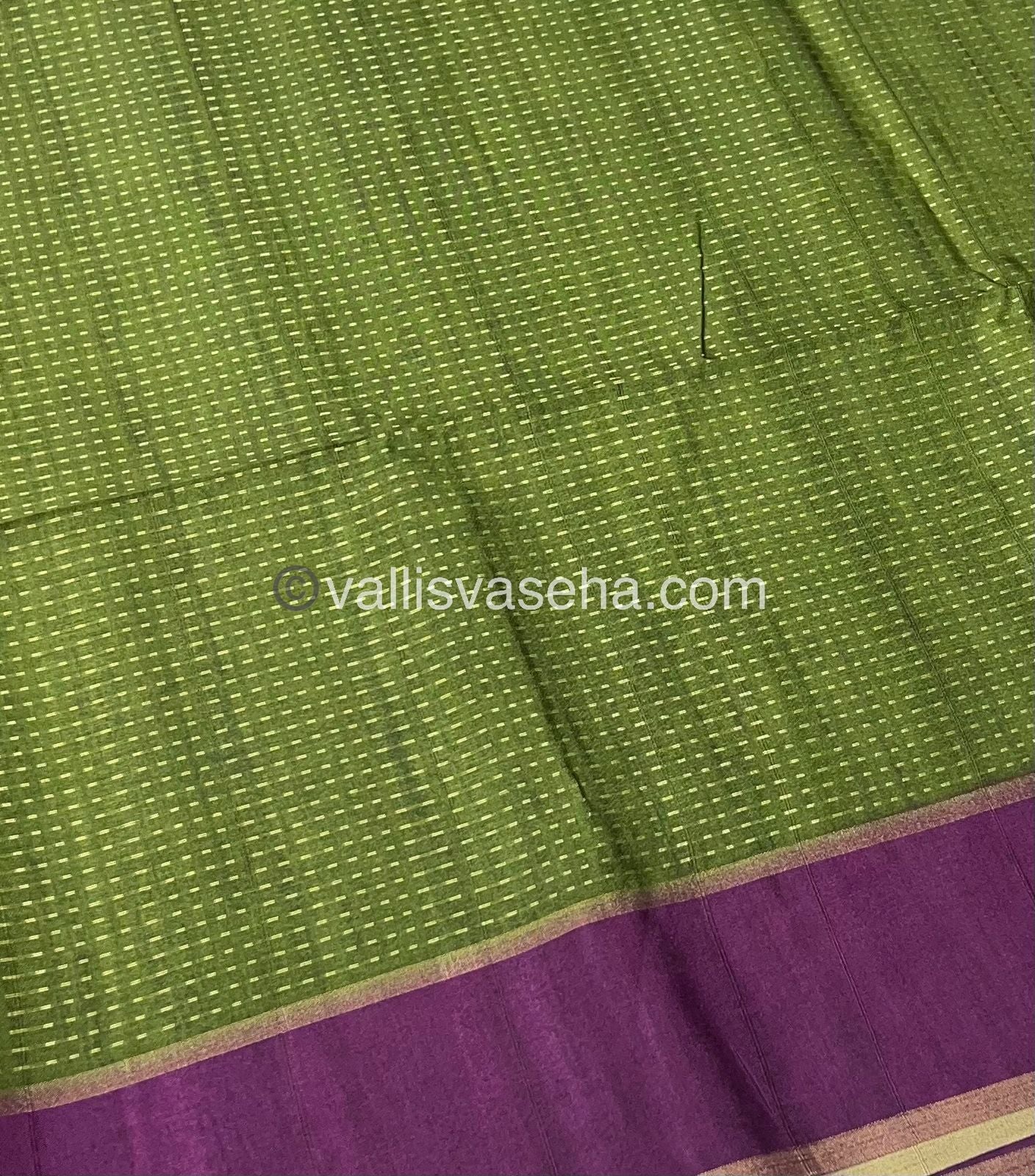 Semi Tussar Silk - Vairavoosi Design - VVSTS037