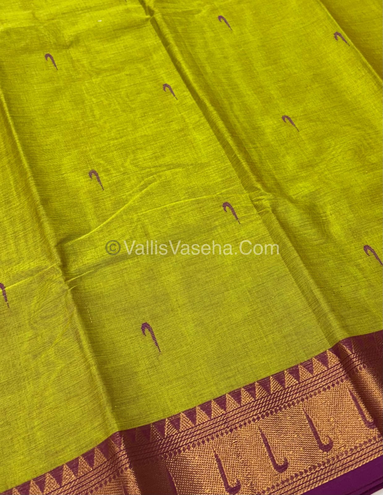 Kanchi Cotton Saree - VVKCS017