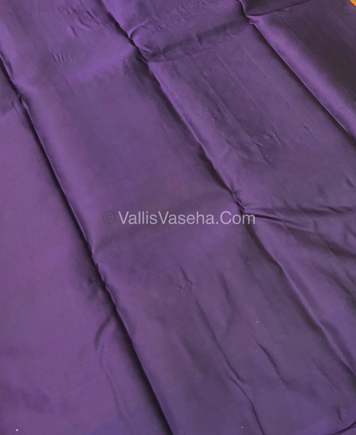 Half Mix - Pure Soft Silk Saree - VVPSS030