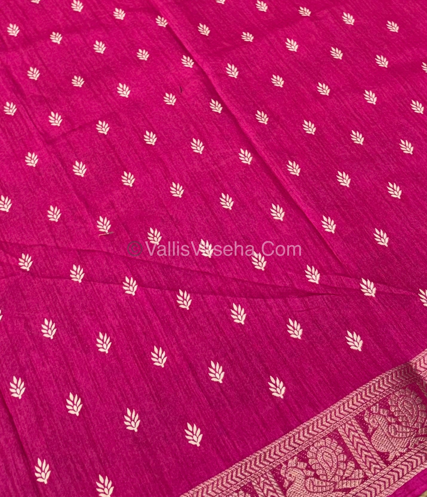 Casual Wear - Fancy Viscose Mulberry Silk  - Rain Pink  Shade - VVFMS001