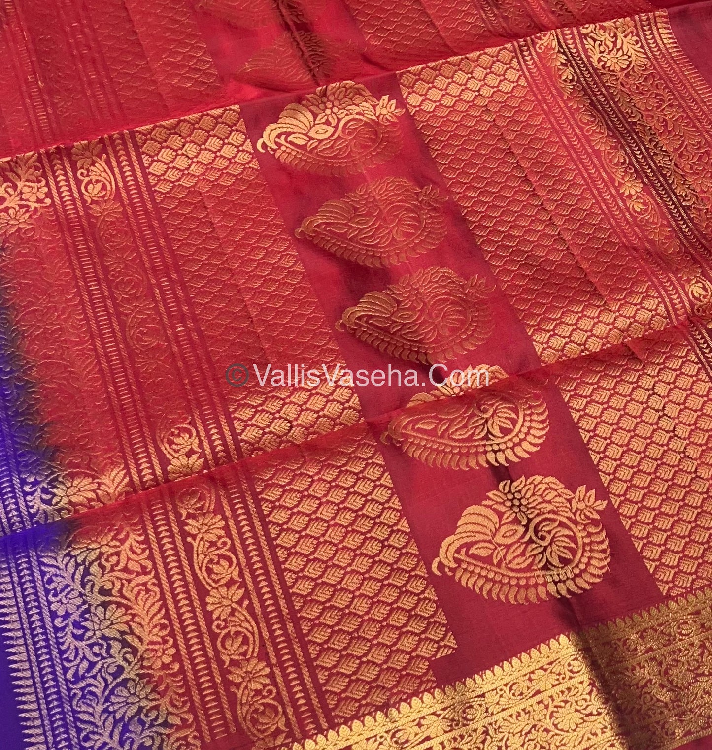 Pure Soft Silk Saree - Kanchi Border - VVPSS033