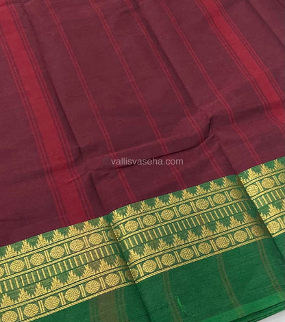 Kanchi Cotton Saree - VVKCS006