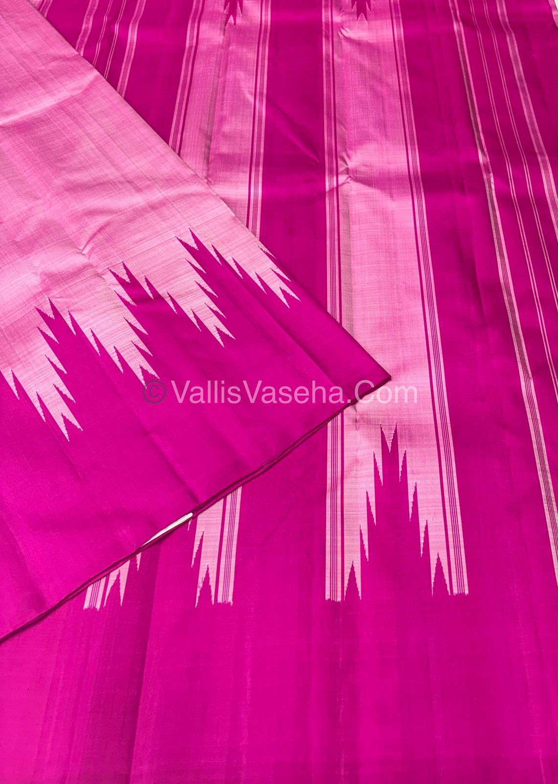 Pure Kanchipuram Silk Saree - Thalampoo - VVPS029