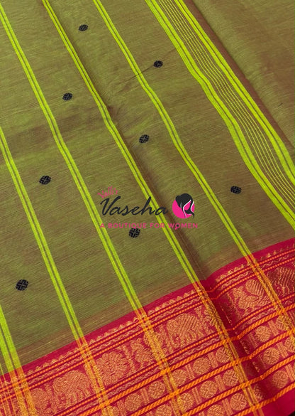 Chettinadu Cotton Saree - VVCCS003