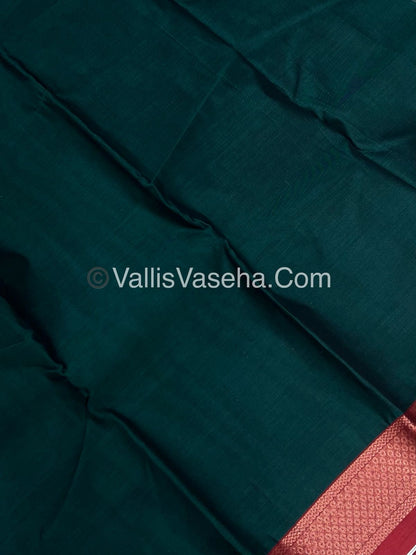 Dhaka Cotton Saree - VVDCS002