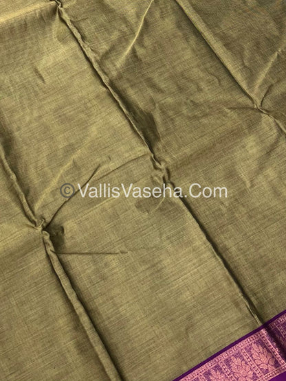 Dhaka Cotton Saree - VVDCS002