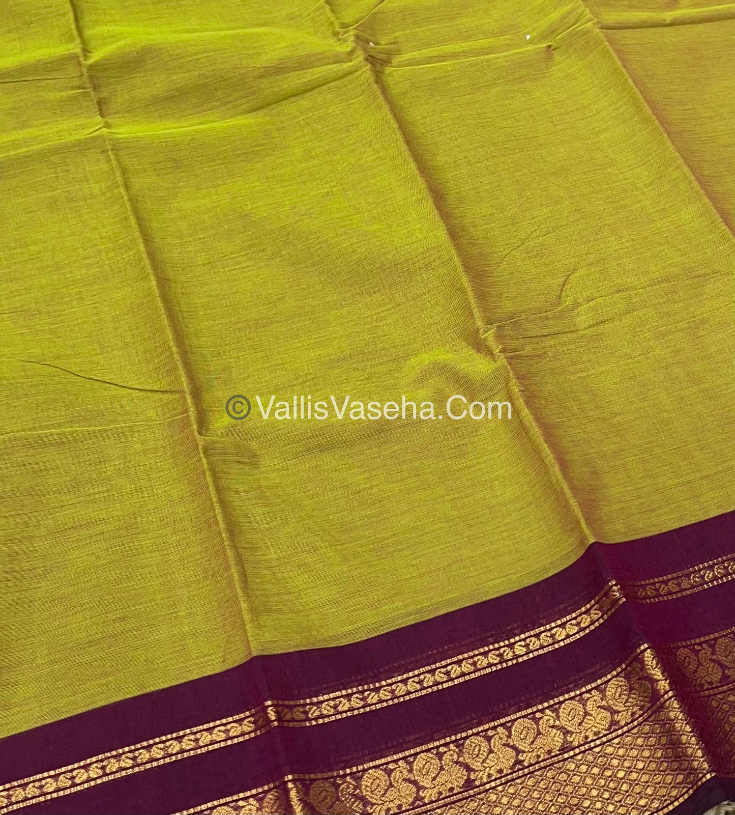 Kanchi Cotton Saree - VVKCS015