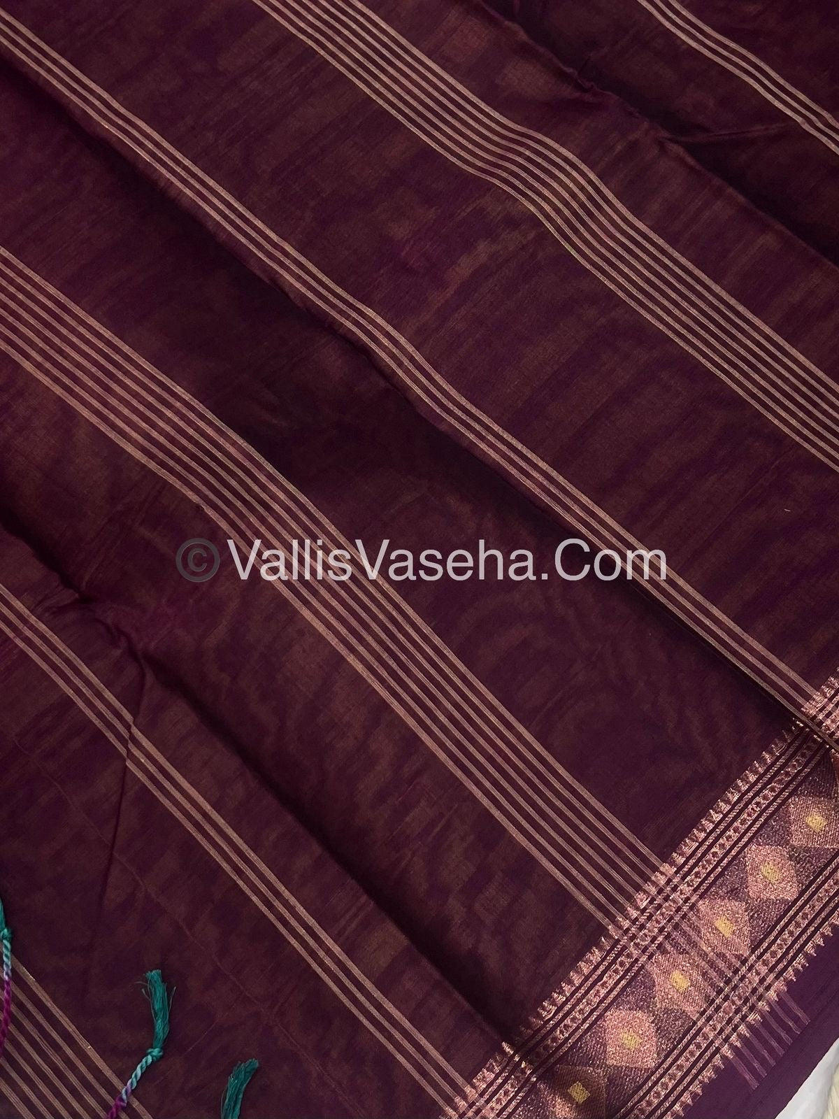 Dhaka Cotton Saree - VVDCS002