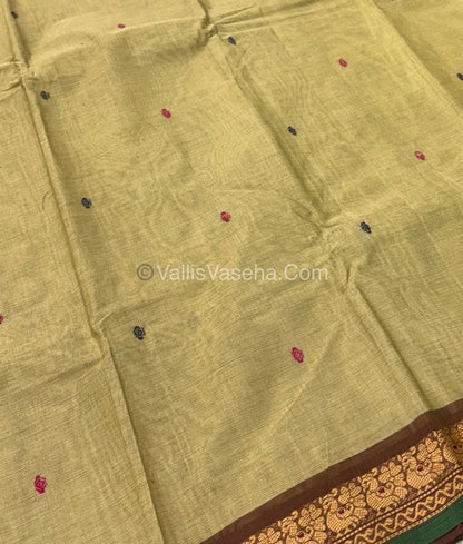 Kanchi Cotton Saree - VVKCS017