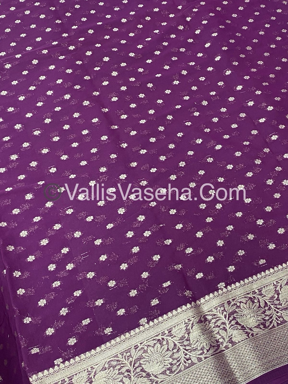 Premium Georgette Saree - VVPGS001