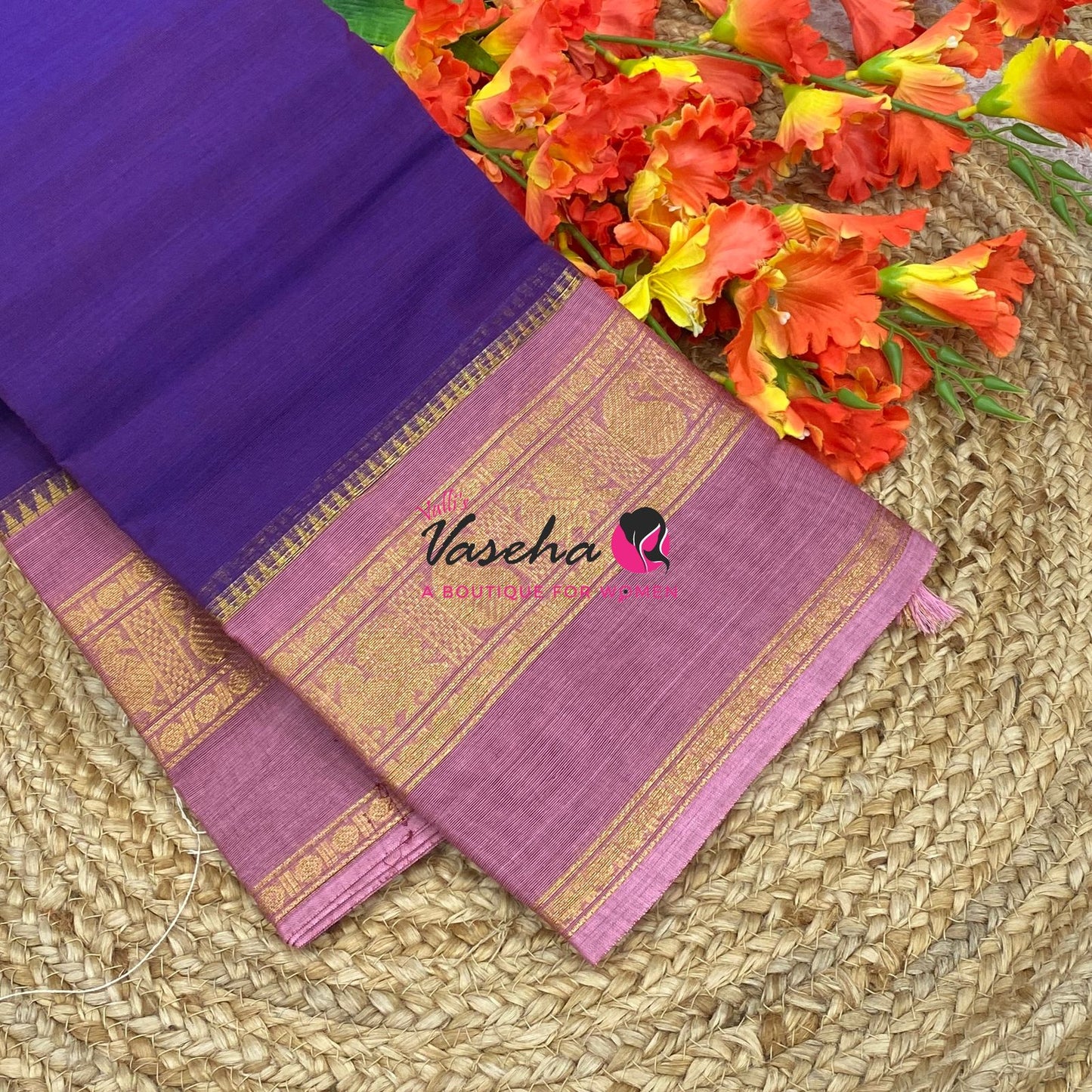 Kanchi Cotton Saree - VVKCS032
