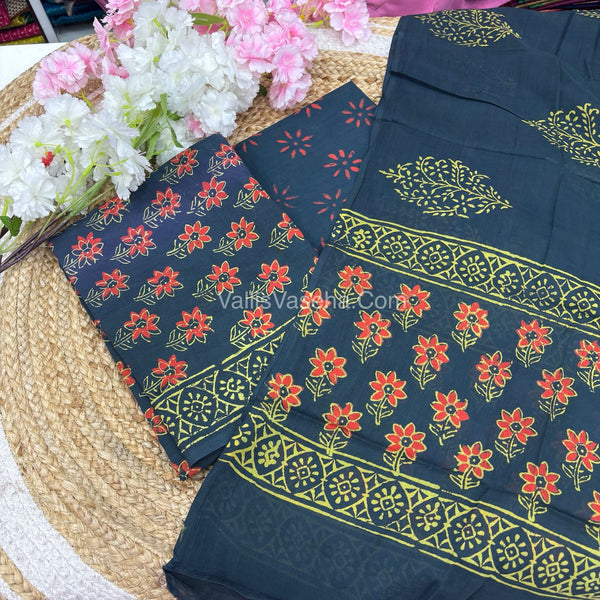 15%less - Offer Unstitched Material - Pure Mul Mul Cotton Material - VVDUM003