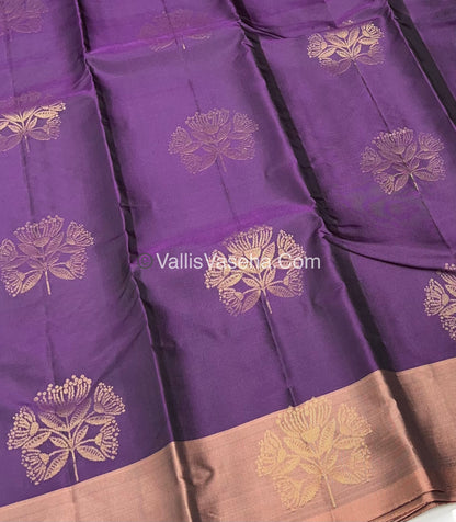 Half Mix - Pure Soft Silk Saree - VVPSS030