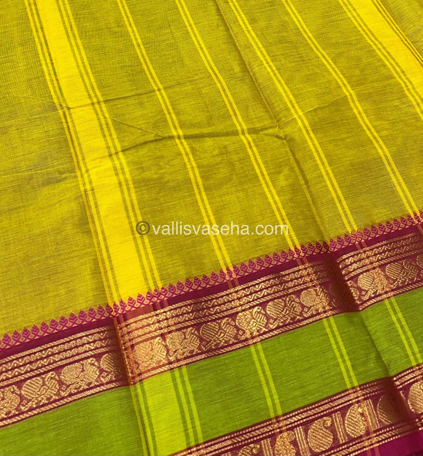 Kanchi Cotton Saree - VVKCS009