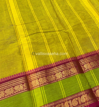 Kanchi Cotton Saree - VVKCS009