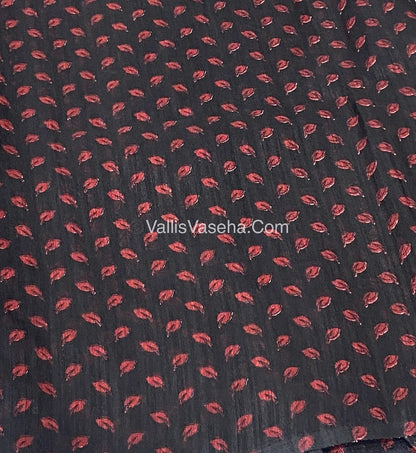 Jute Mixed Cotton Saree | VVJCS001