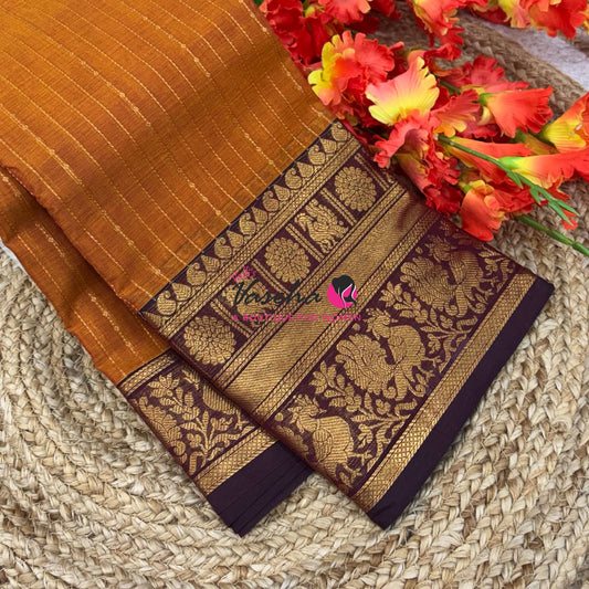 Kanchi Cotton Saree - VVKCS022