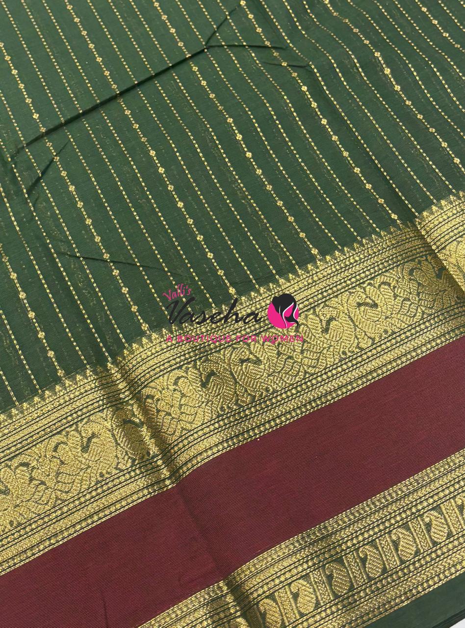 Kanchi Cotton Saree - VVKCS022