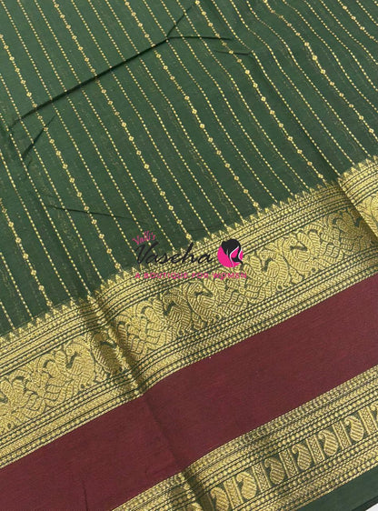 Kanchi Cotton Saree - VVKCS022