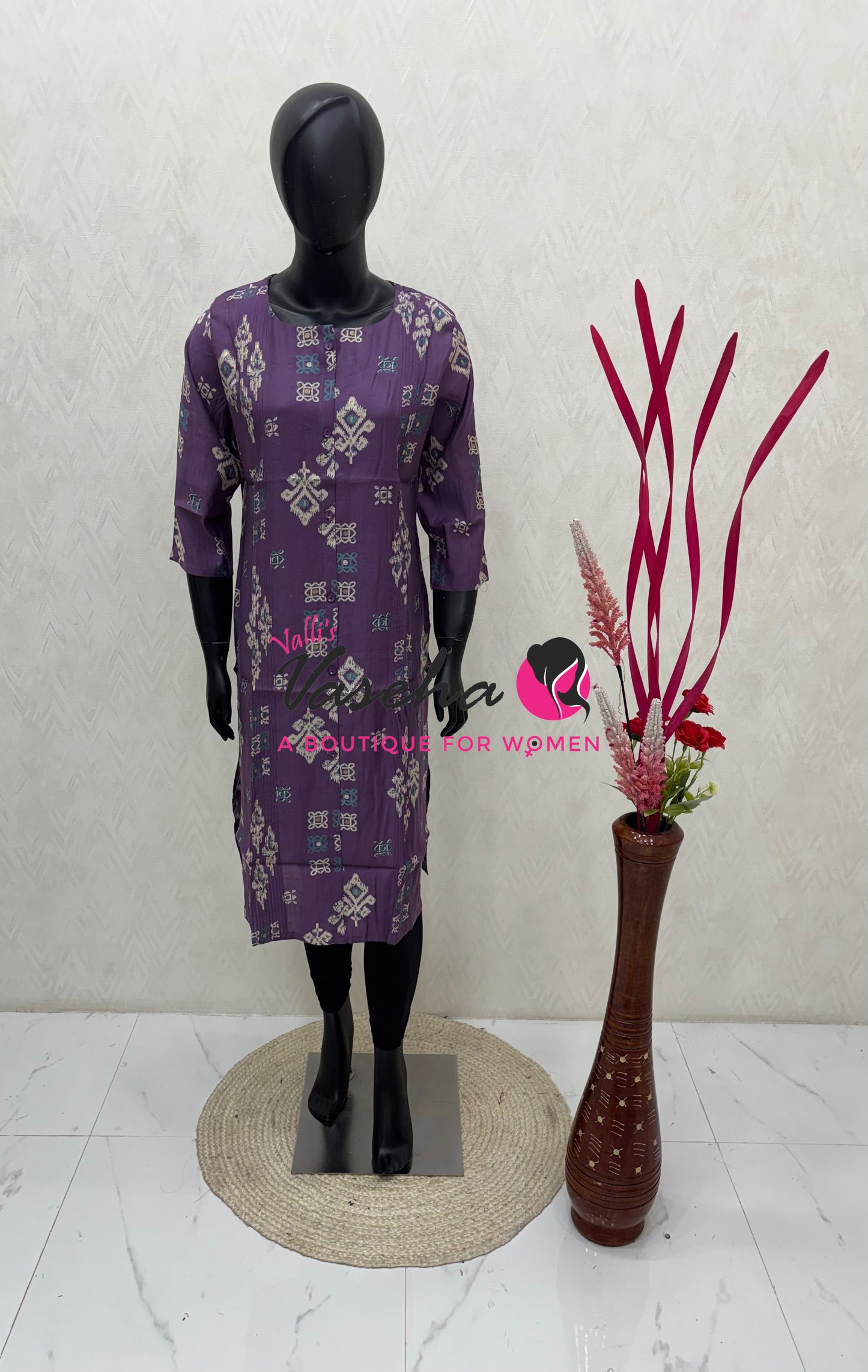 Ready Made -  Kurti - Straight Cut - VVRMS021